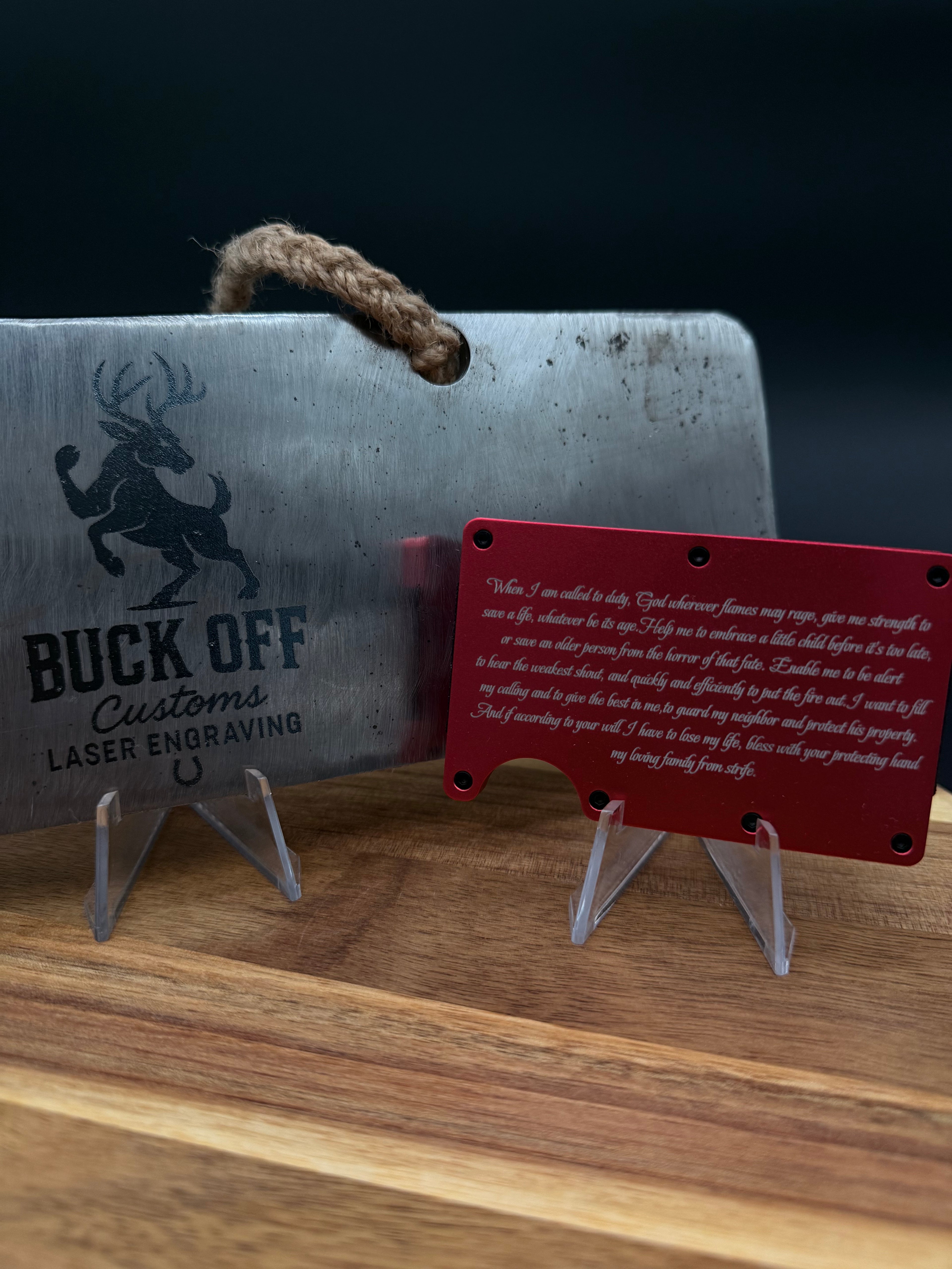 Firefighters Prayer Wallet