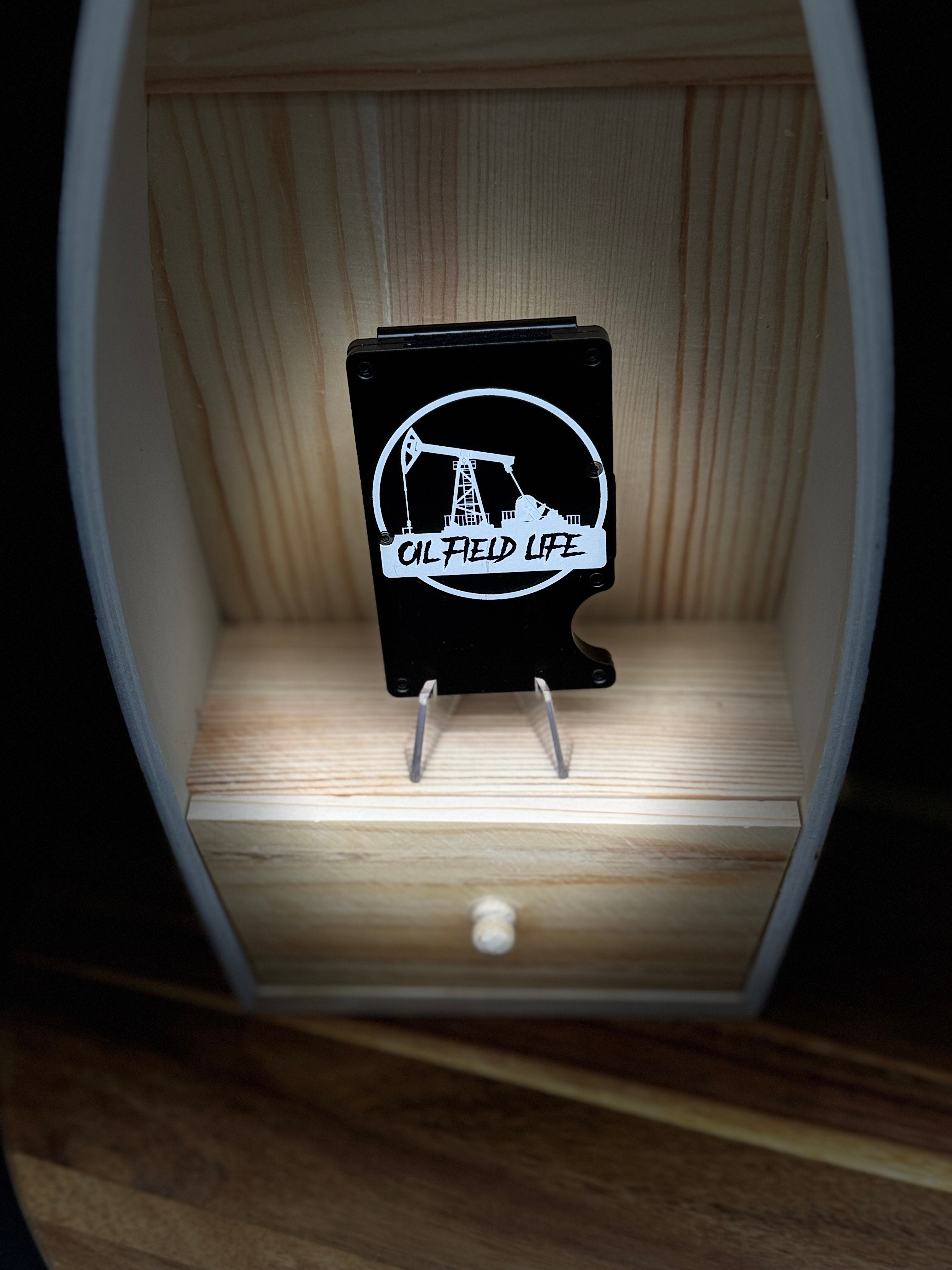 Oil Field Life Wallet